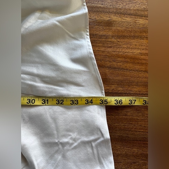 Elliatt Anthropologie One Shoulder Mercury Ruched Mini Dress Pearl/Cream Sz Med - Picture 14 of 16